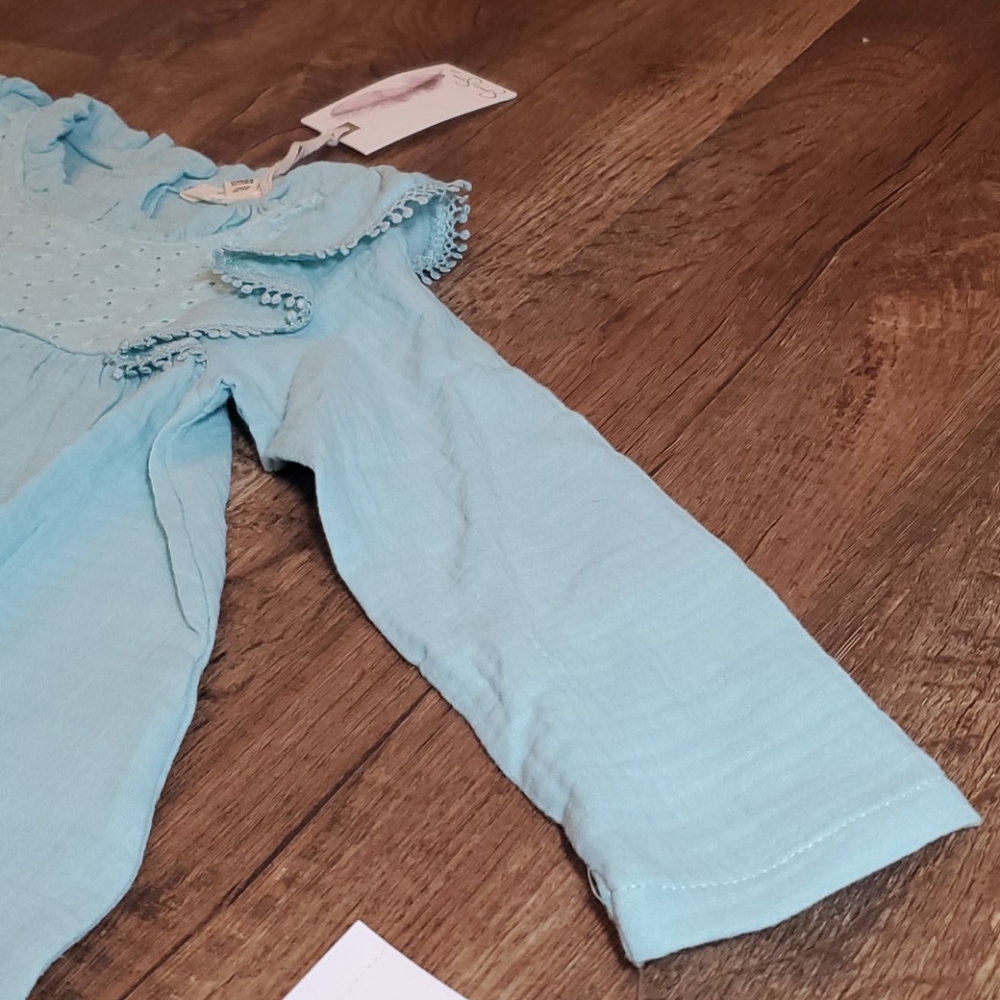 NWT 2T girl Jessica Simpson beautiful blue outfit - Picture 4 of 16